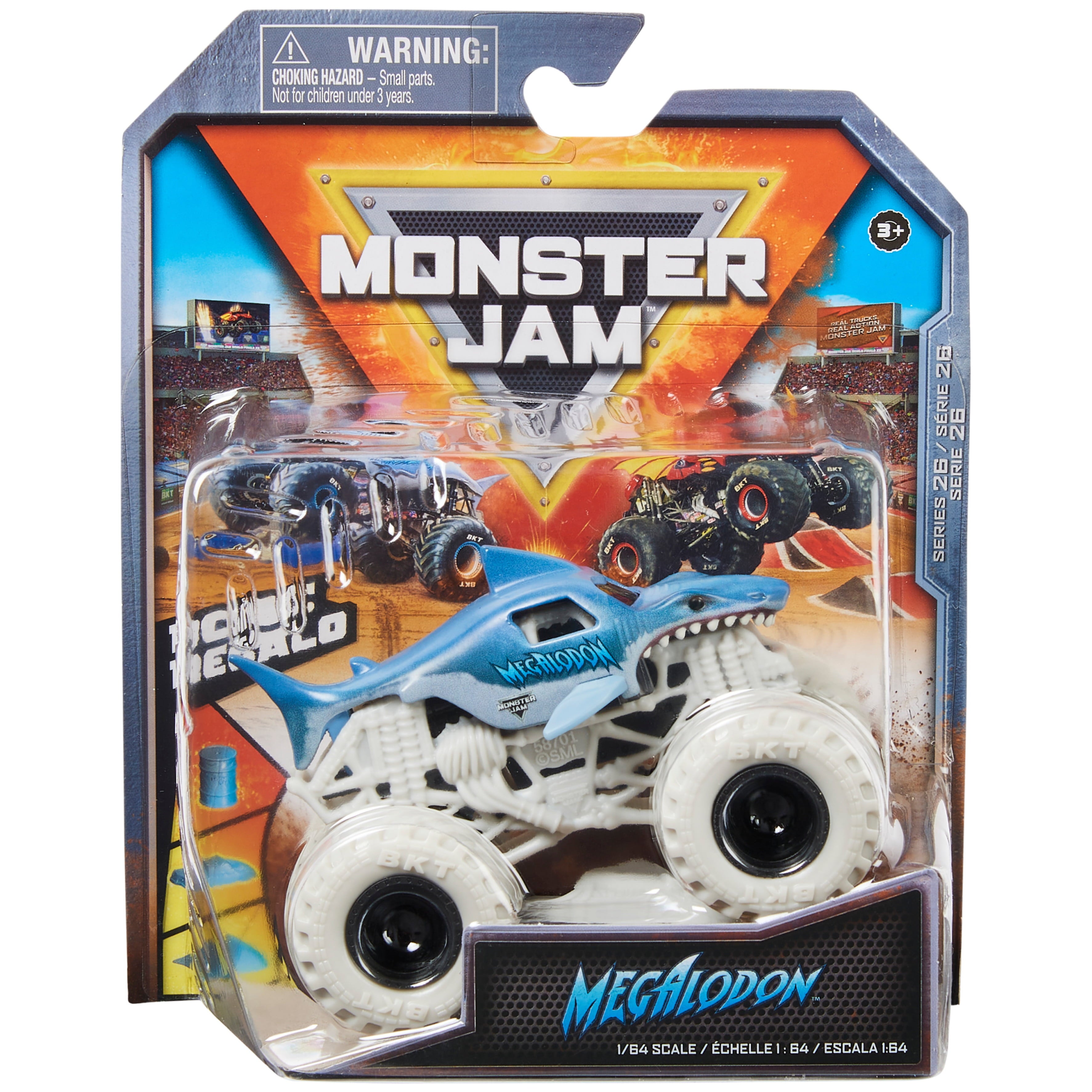 Monster Jam Megalodon - 1:64 Scale