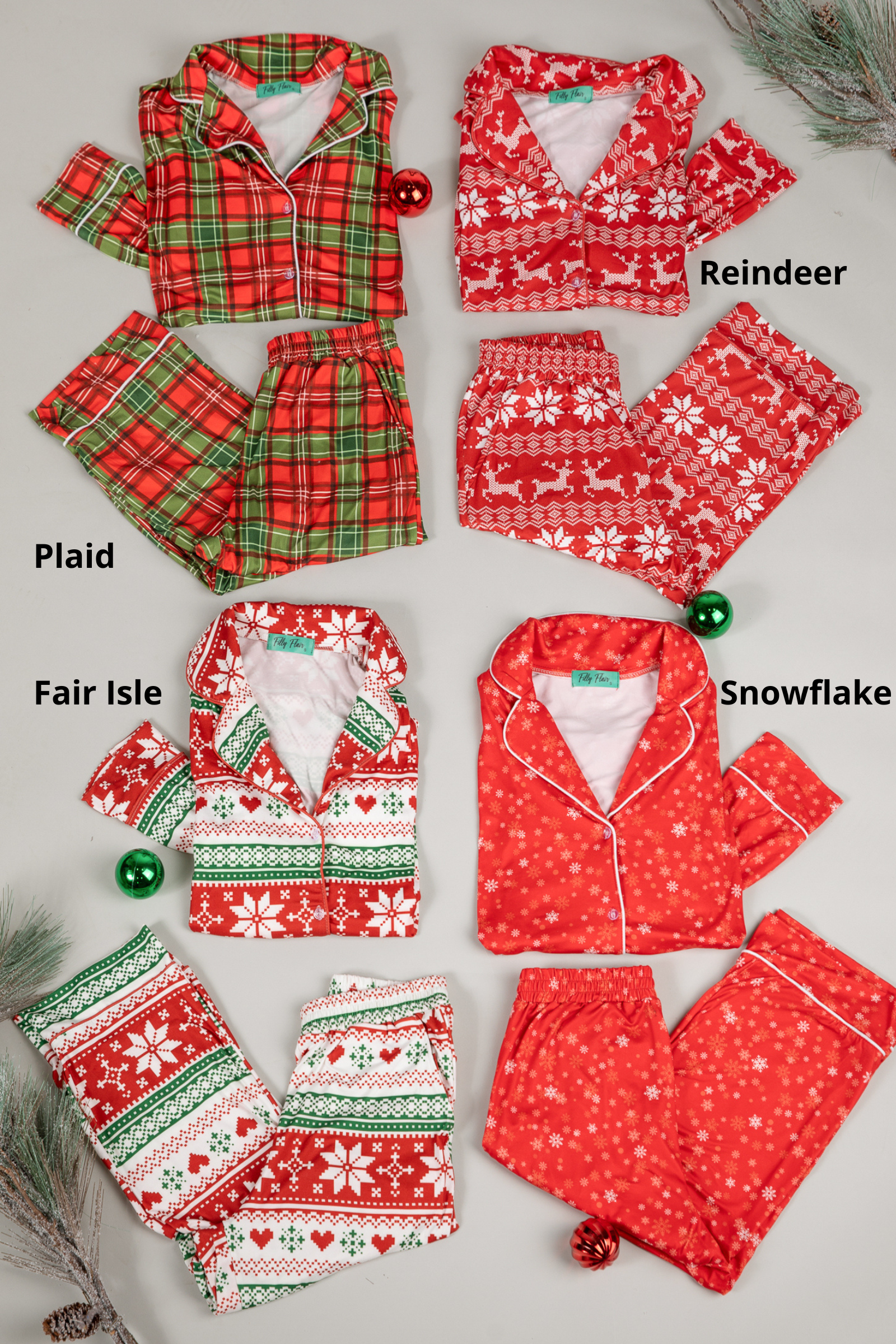 Christmas Holiday Pajama Set