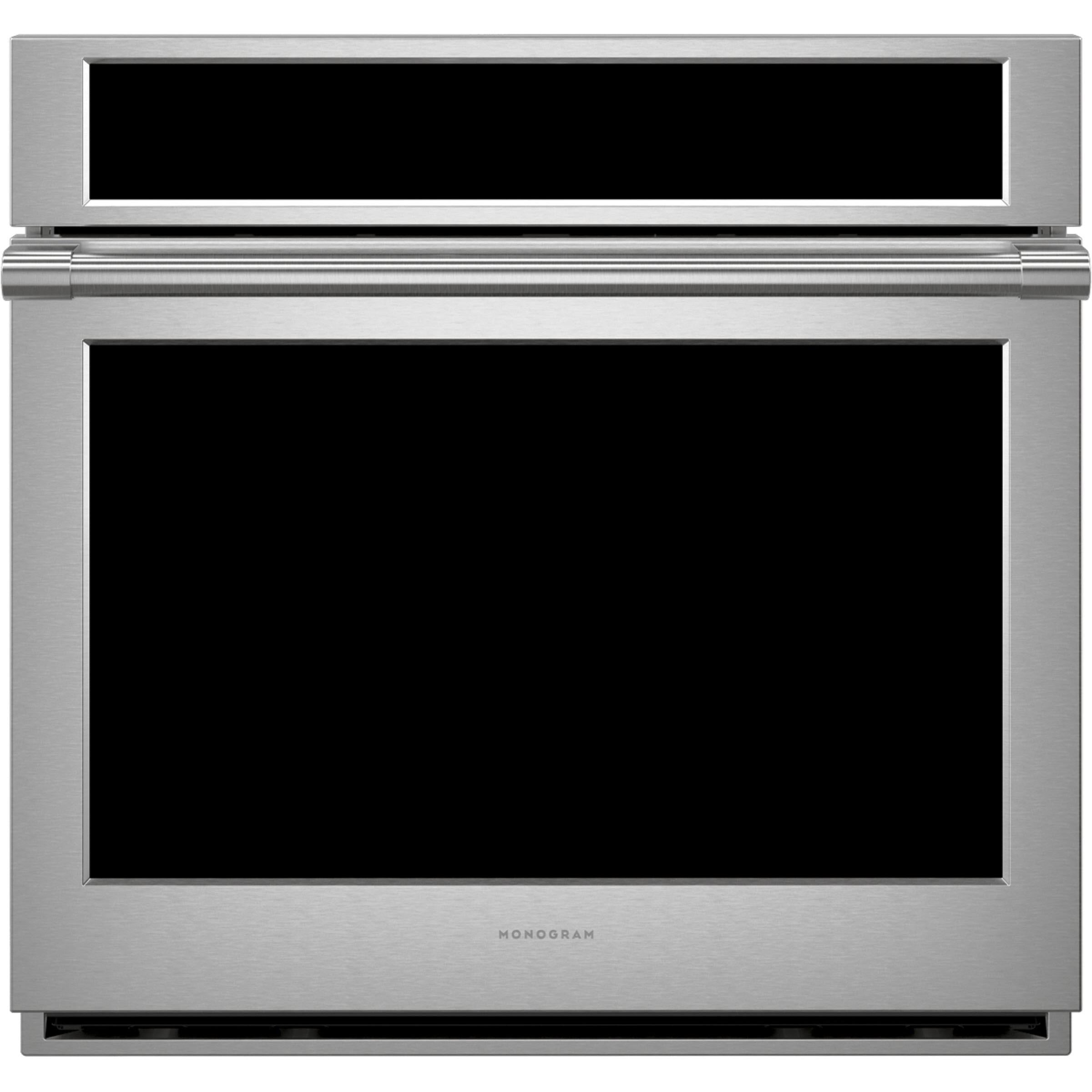Monogram 30-inch, 5.0 cu.ft. Built-in Single Wall Oven with True European Convection ZTS90DPSNSS