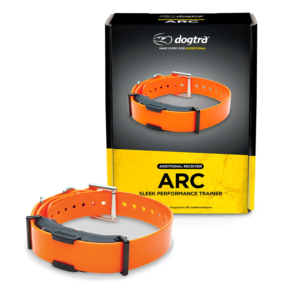 Dogtra ARC Remote Dog Training Collar Additional Receiver Slim Ergonomic 3/4-Mile Range