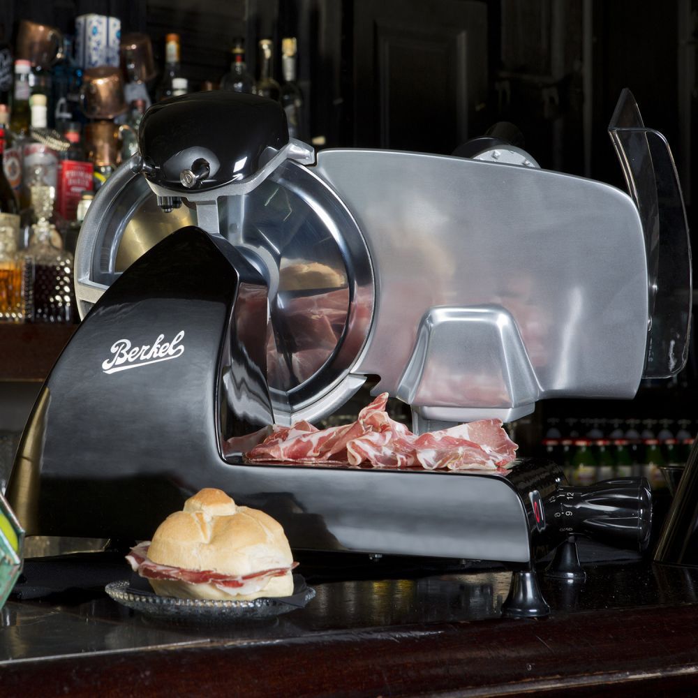 Berkel Red Line 250 Black Electric Food Slicer