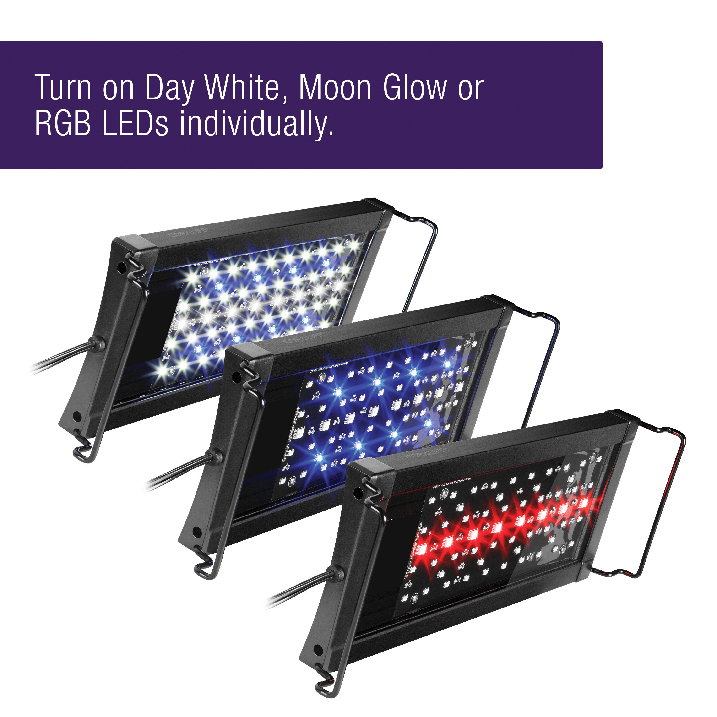 Coralife Aqualight Mini Aquarium LED Light Fixture