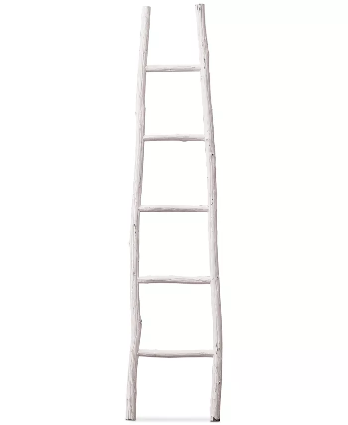 3R Studio  Decorative Painted Wood Ladder