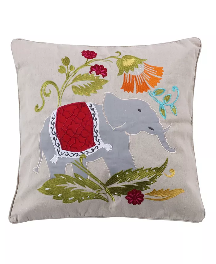 Levtex Marielle Happy Tassels Decorative Pillow， 14