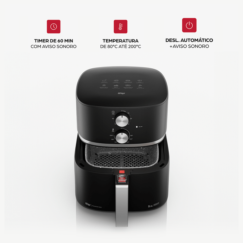 Fritadeira Elétrica WAP WAFG2S Grand Prosdócimo 5,2L