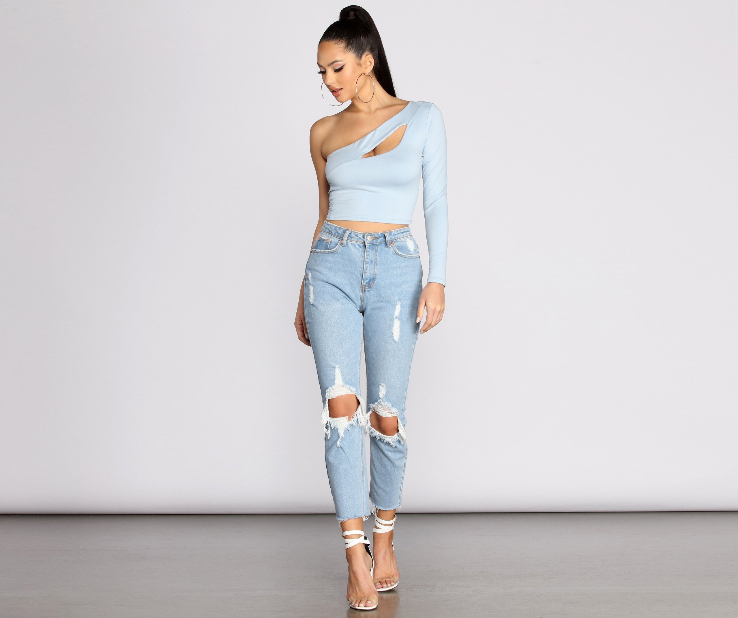 Get Used To Knit Crop Top