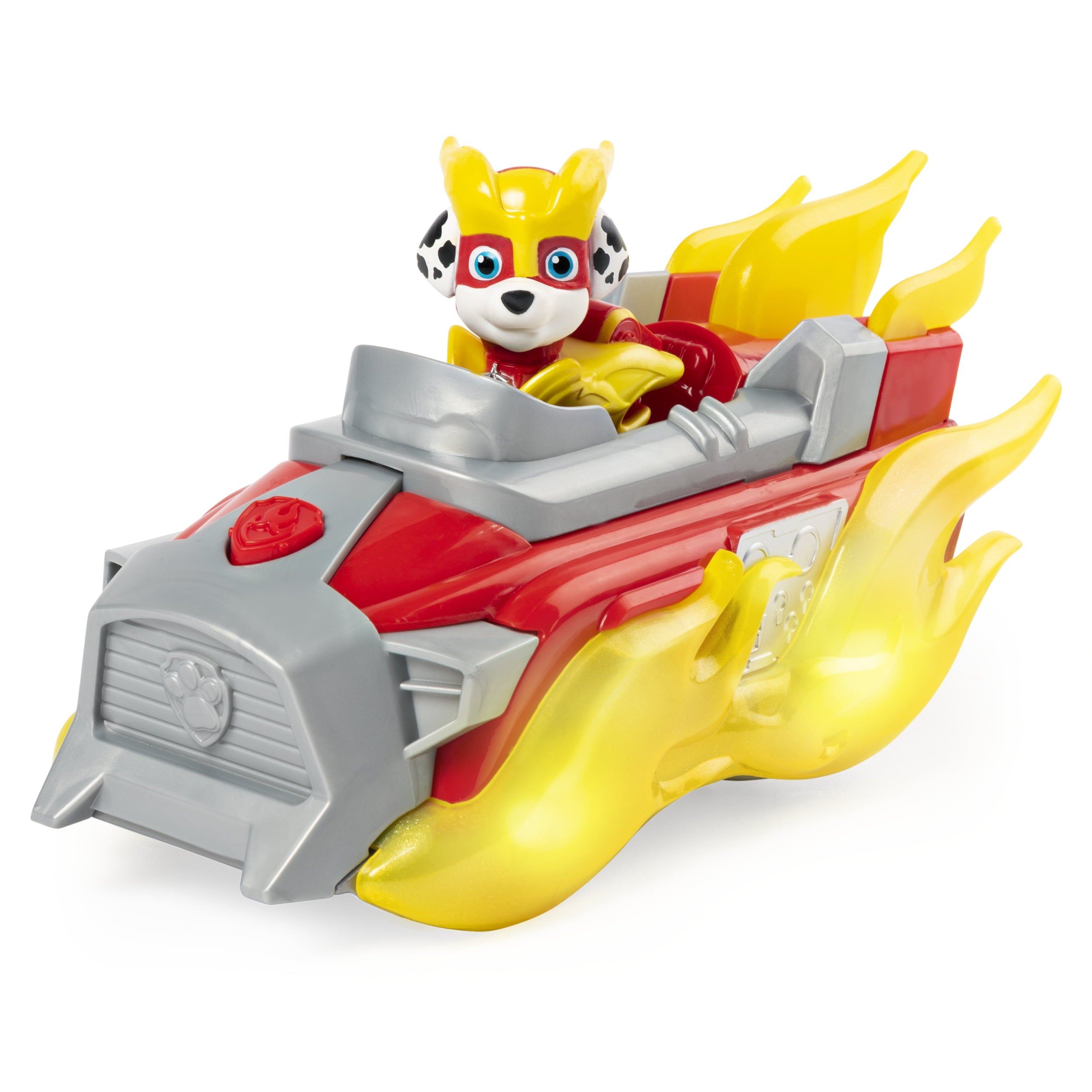 PAW Patrol， Mighty Pups Charged Up Marshall’s Deluxe Vehicle with Lights and Sounds