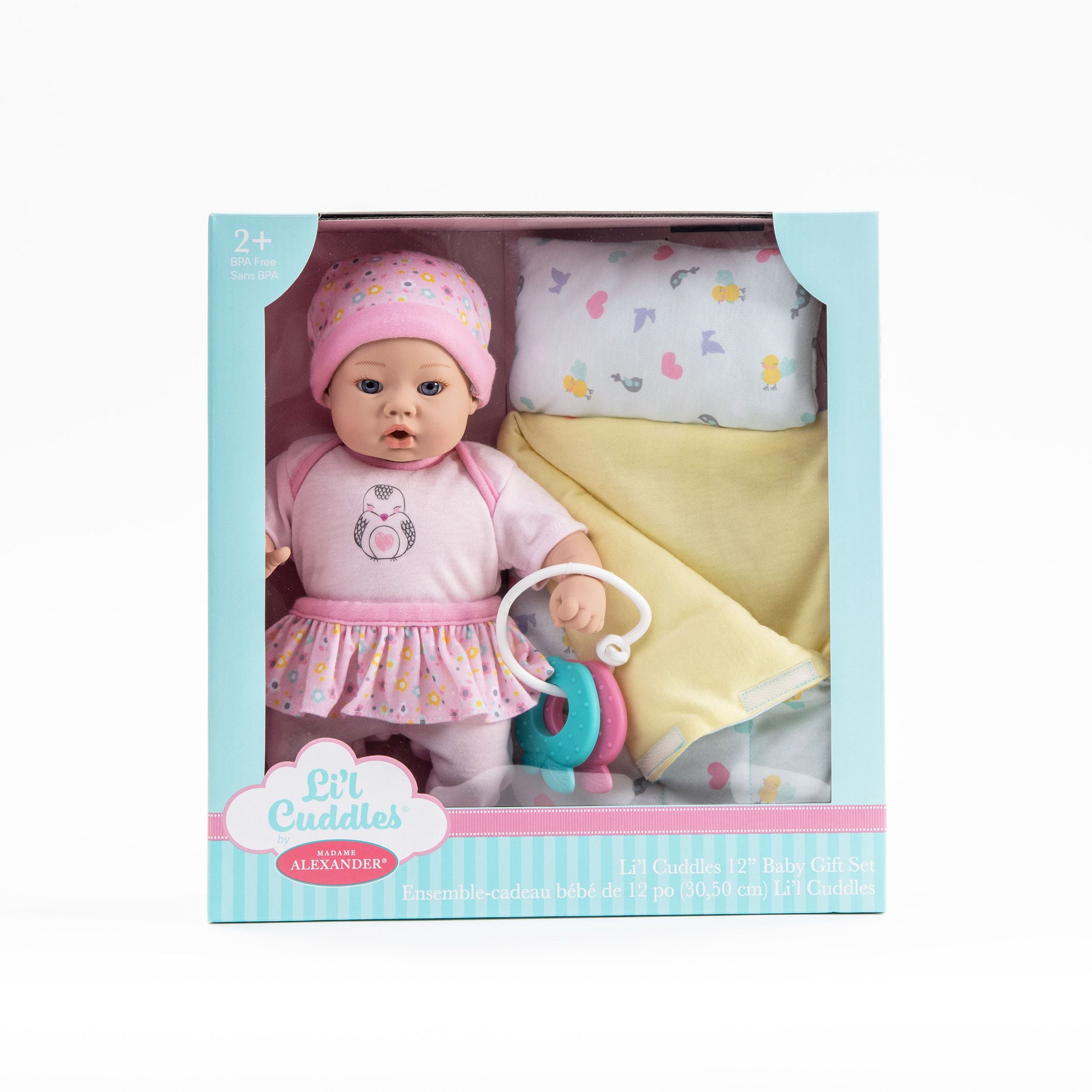 Madame Alexander Li'L Cuddles Sleeping Doll Playset