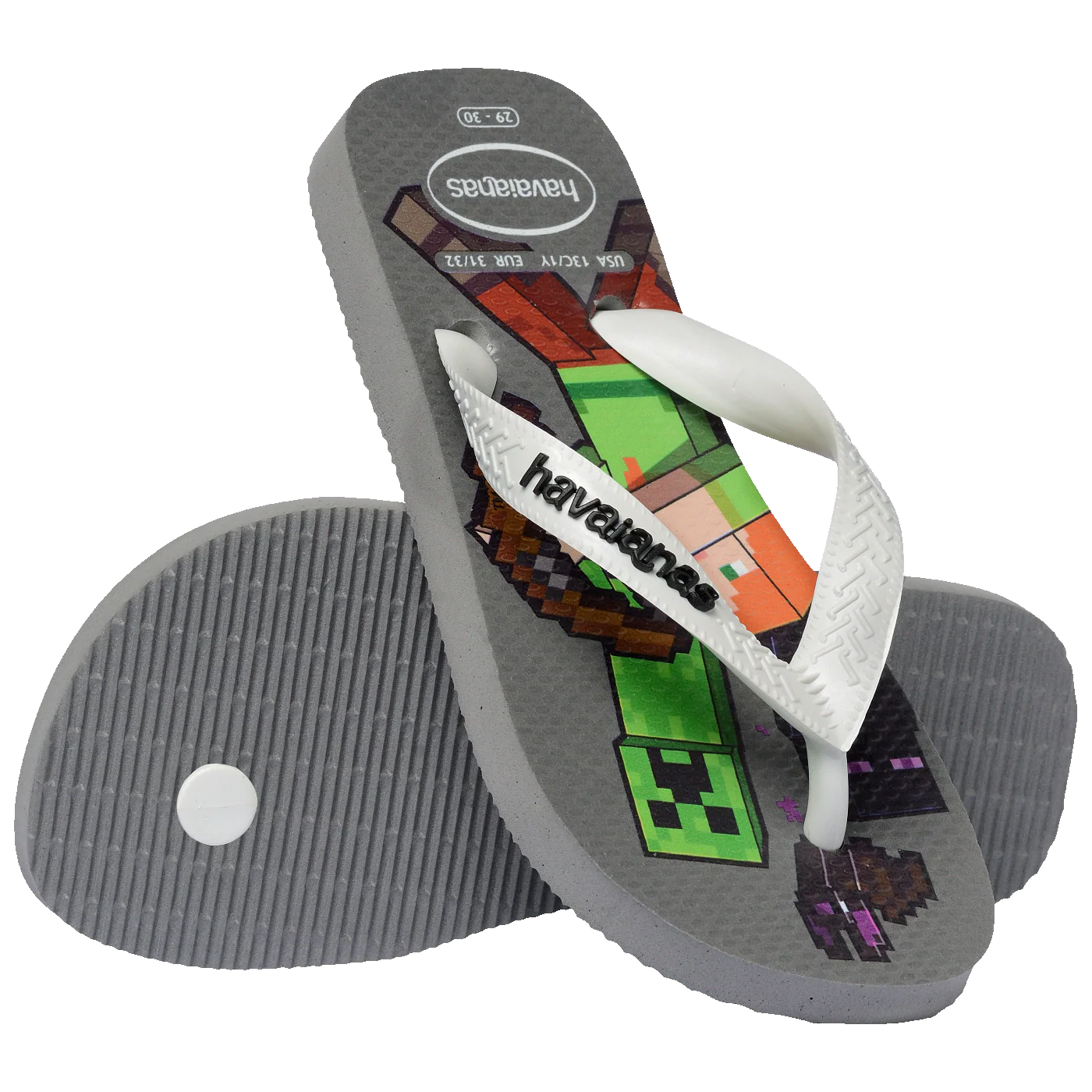 Chinelo Havaianas Infantil Minecraft