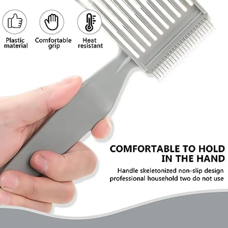 Men's Barber Comb Gradient Comb Oil Head Caliper Comb Long Handle Push