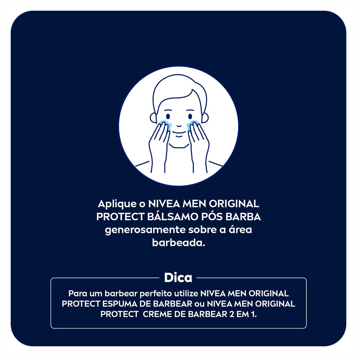 Balsamo Pos Barba Original NIVEA MEN Protect 100ml