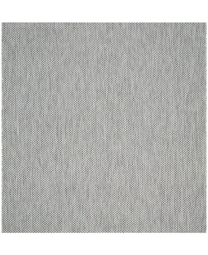 Safavieh Courtyard Gray and Navy 5'3