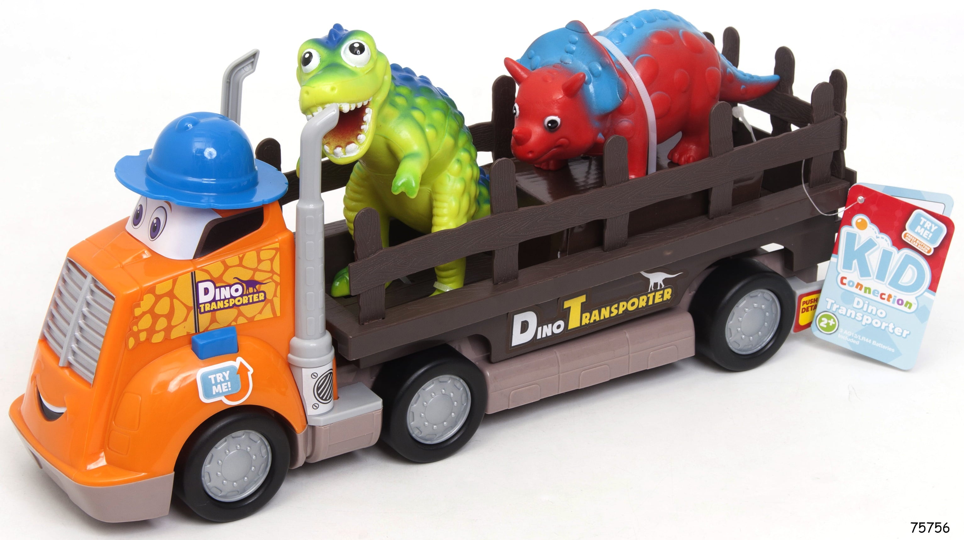 Kid Connection Dinosaur Hauler Play Set， 3Pieces