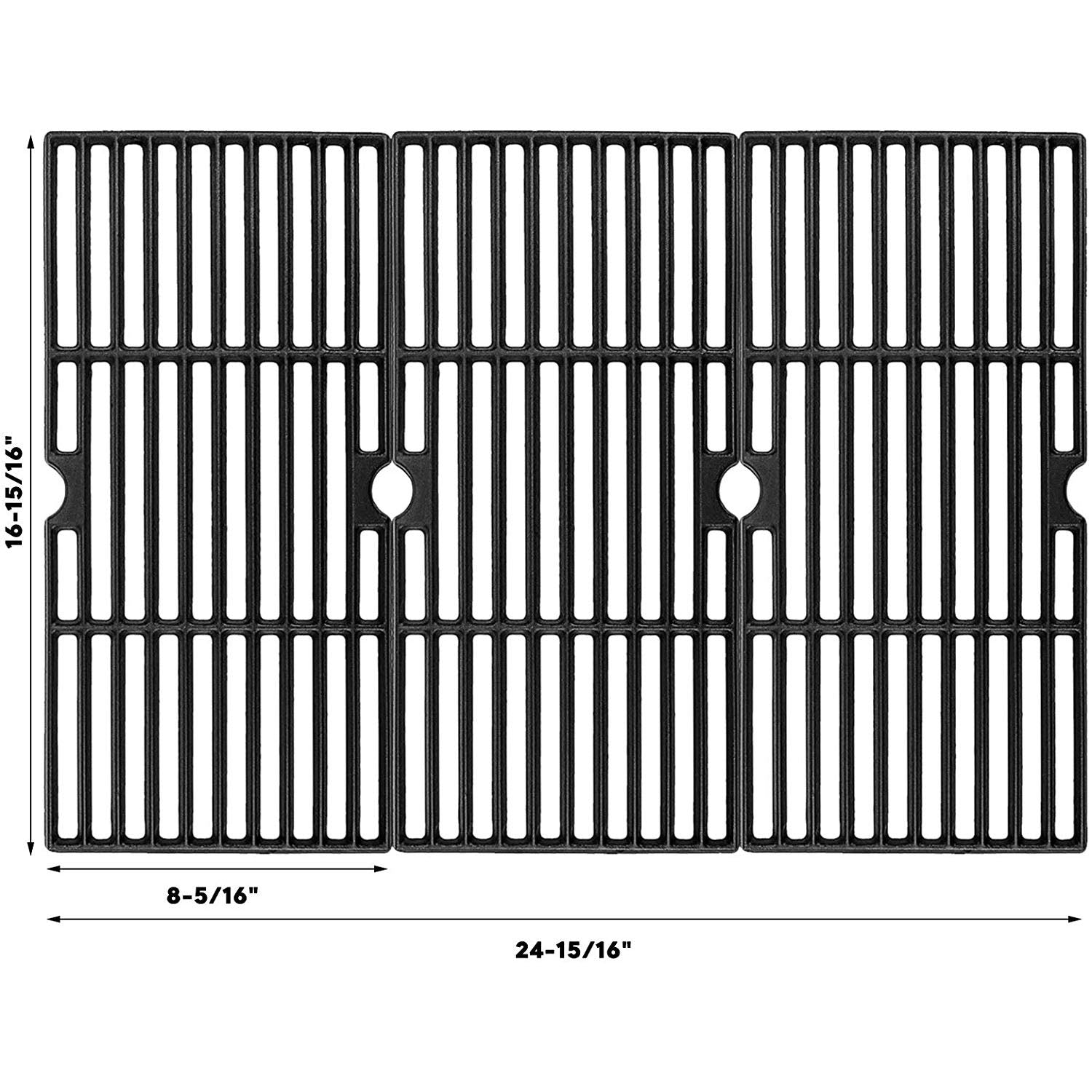 Grill Grates for Kmart 640-641215405 Model, 16 15/16 x 24 15/16, Grill Replacement Parts