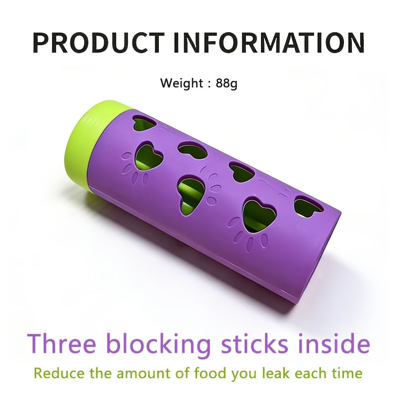 Interactive Dog Treat Dispenser Toy – Slow Feeder Puzzle Roller for Dogs & Cats