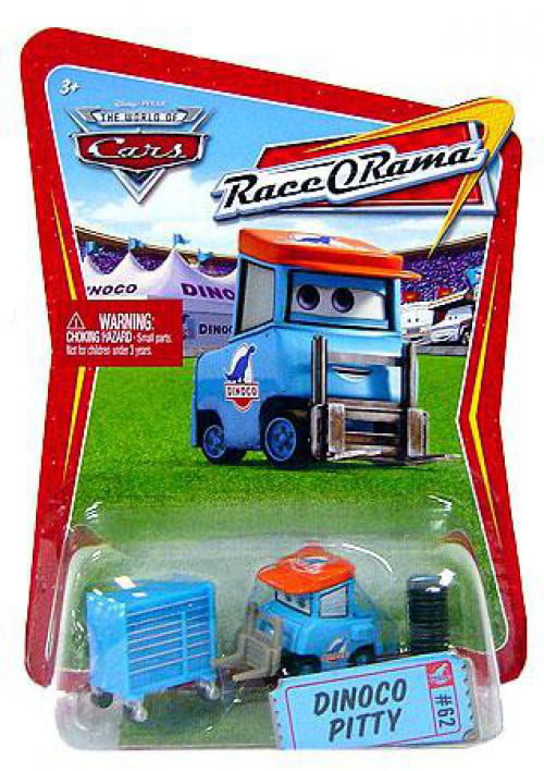Disney Cars The World of Cars Race-O-Rama Dinoco Pitty 1:55 Diecast Car #62