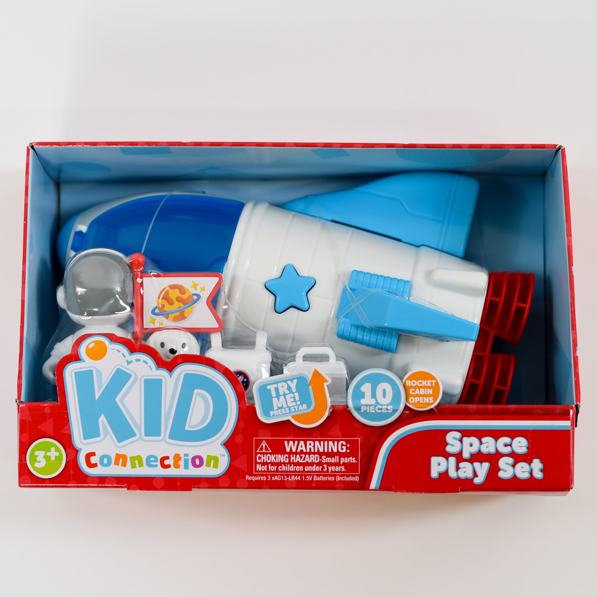 Kid Connection 10-Piece My First Space Shuttle Play Set
