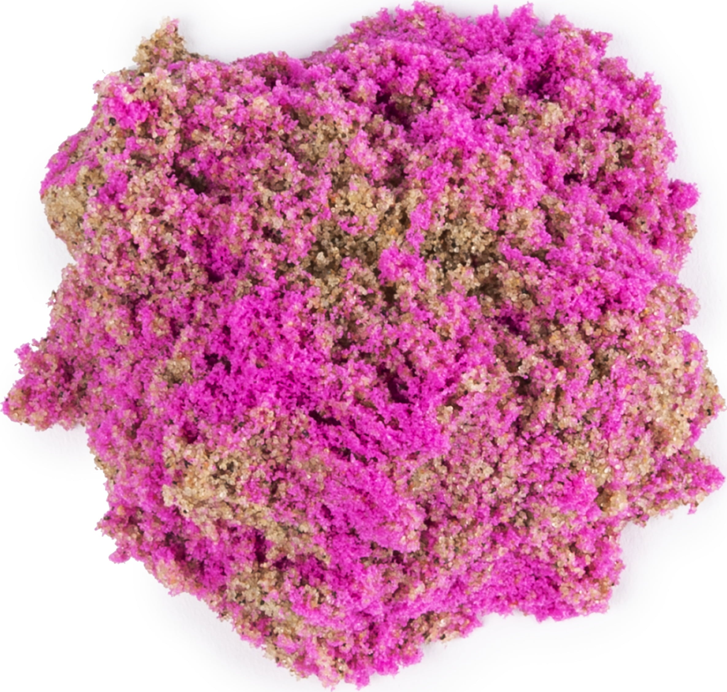 Kinetic Sand, Seashell Container with 4.5oz Neon Pink and Kinetic Beach Sand, for Kids Aged 3 and Up