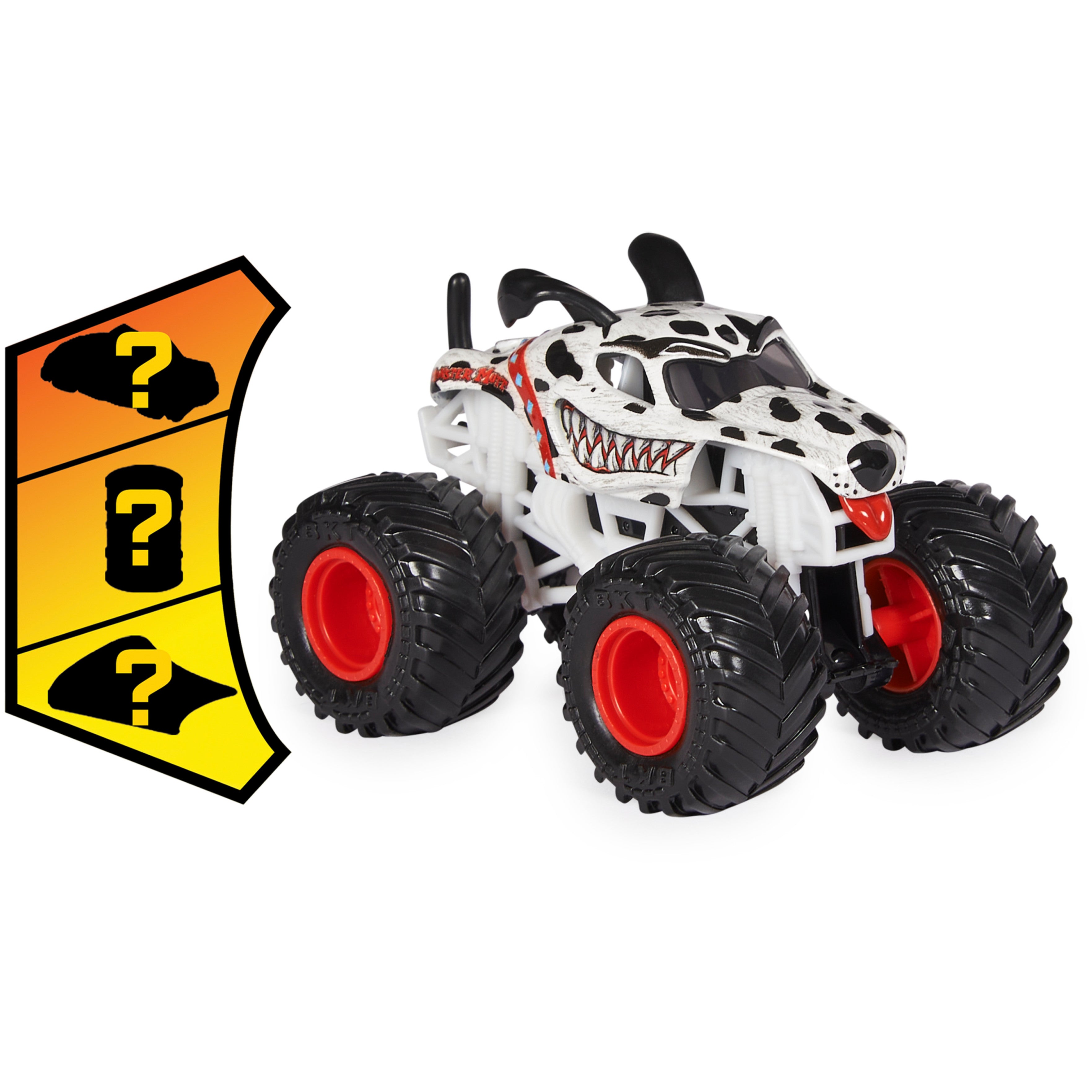 Monster Jam Monster Mutt Dalmatian (Ruff Crowd Series) - 1:64 Scale