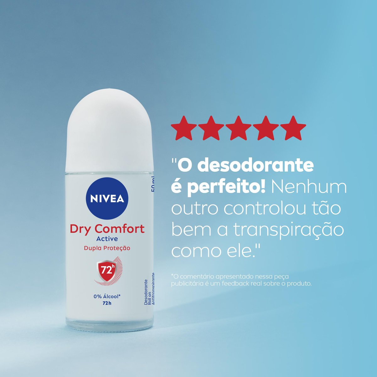 Desodorante Antitranspirante Roll-on NIVEA Dry Comfort 50ml