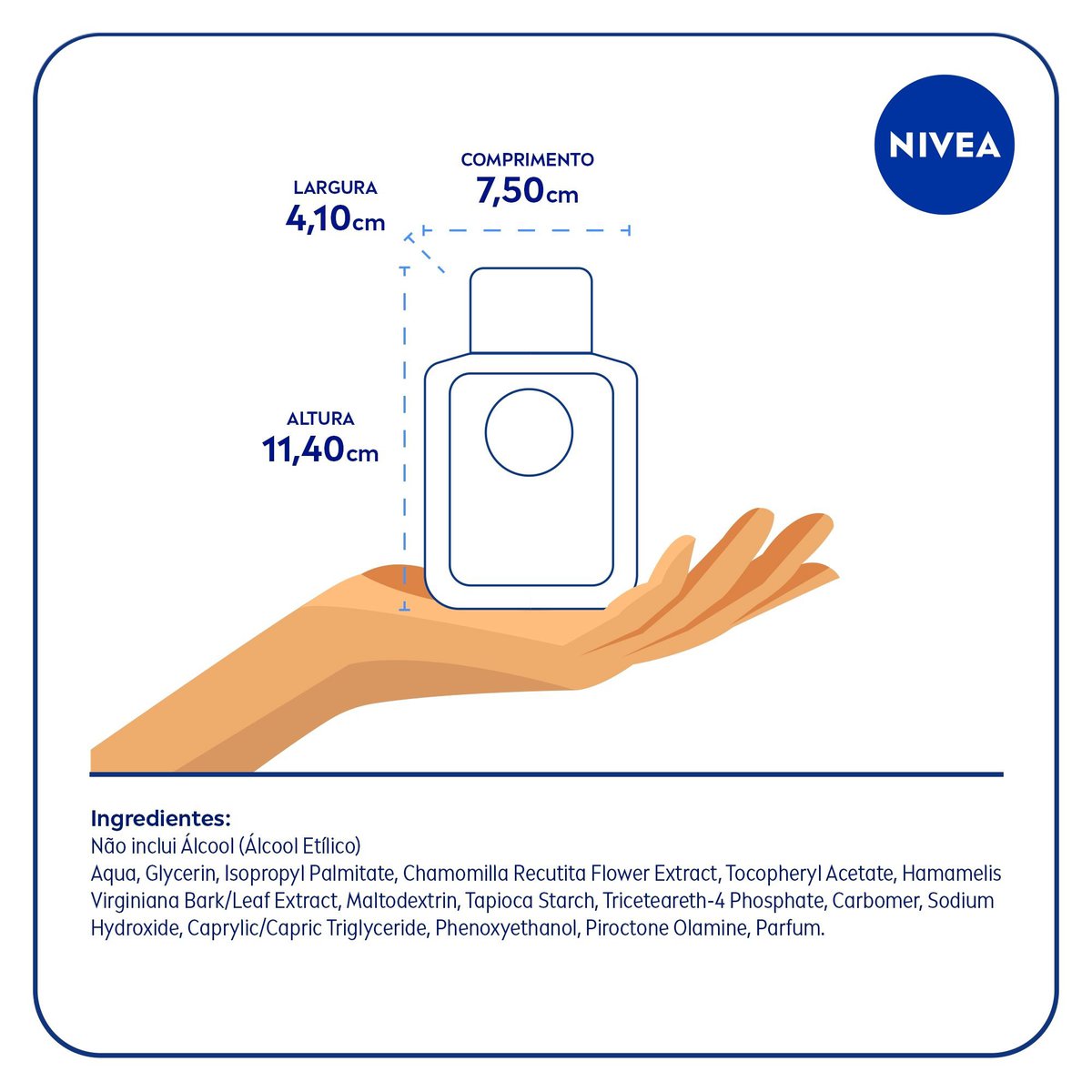Balsamo Pos Barba Sensitive NIVEA MEN 100ml