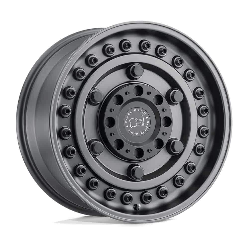 Black Rhino Wheels BRARY 16X8 6X120/5.5 GNBLK -10MM