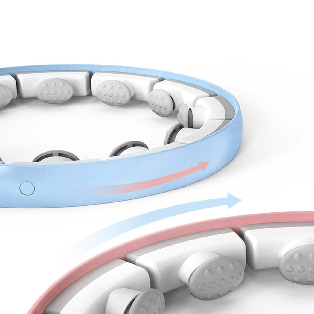 Weight Loss Hoop Non Dropping Exercise Massage Hoop Abdomen Equipment with Ball