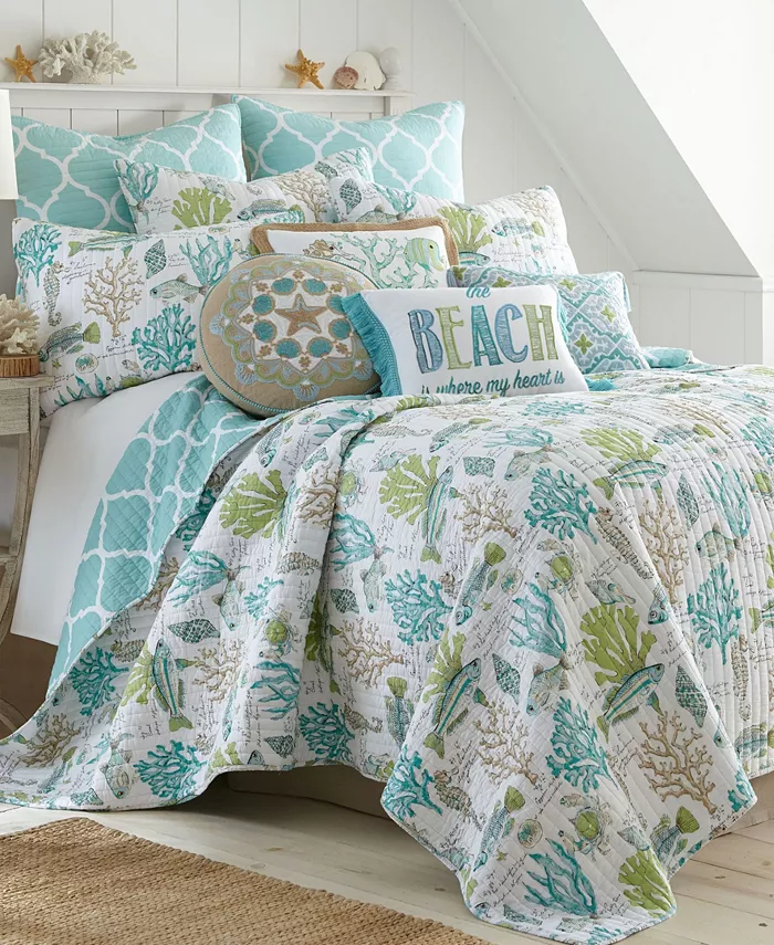 Levtex Calafel Coastal Decorative Pillow， 18