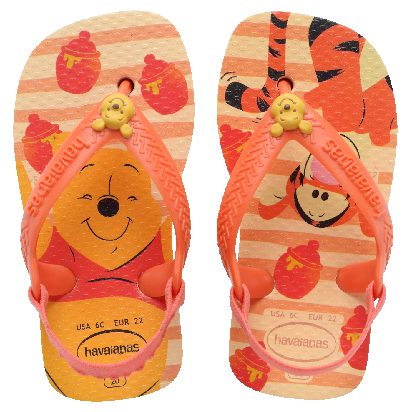 Chinelo Havaianas Baby Disney Classicos Ursinho Pooh