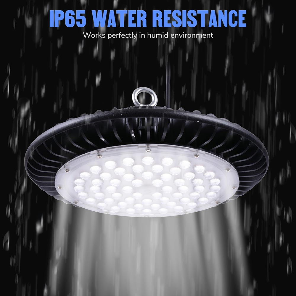 DELight UFO LED High Bay Light 200W Commercial Warehouse Lighting