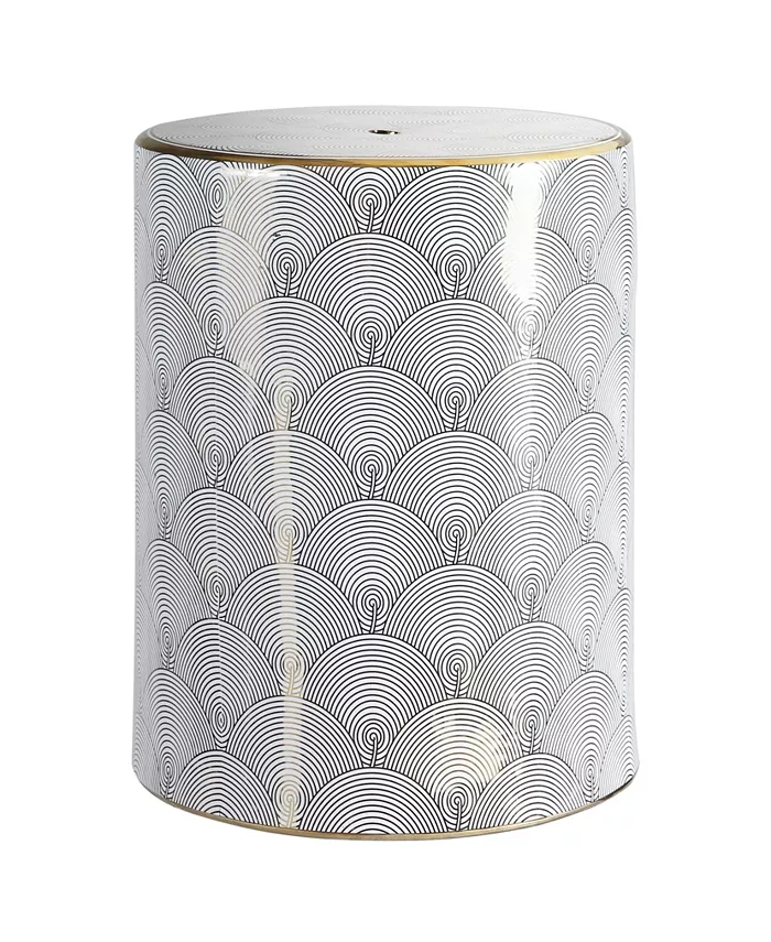 JONATHAN Y Fish Garden Stool