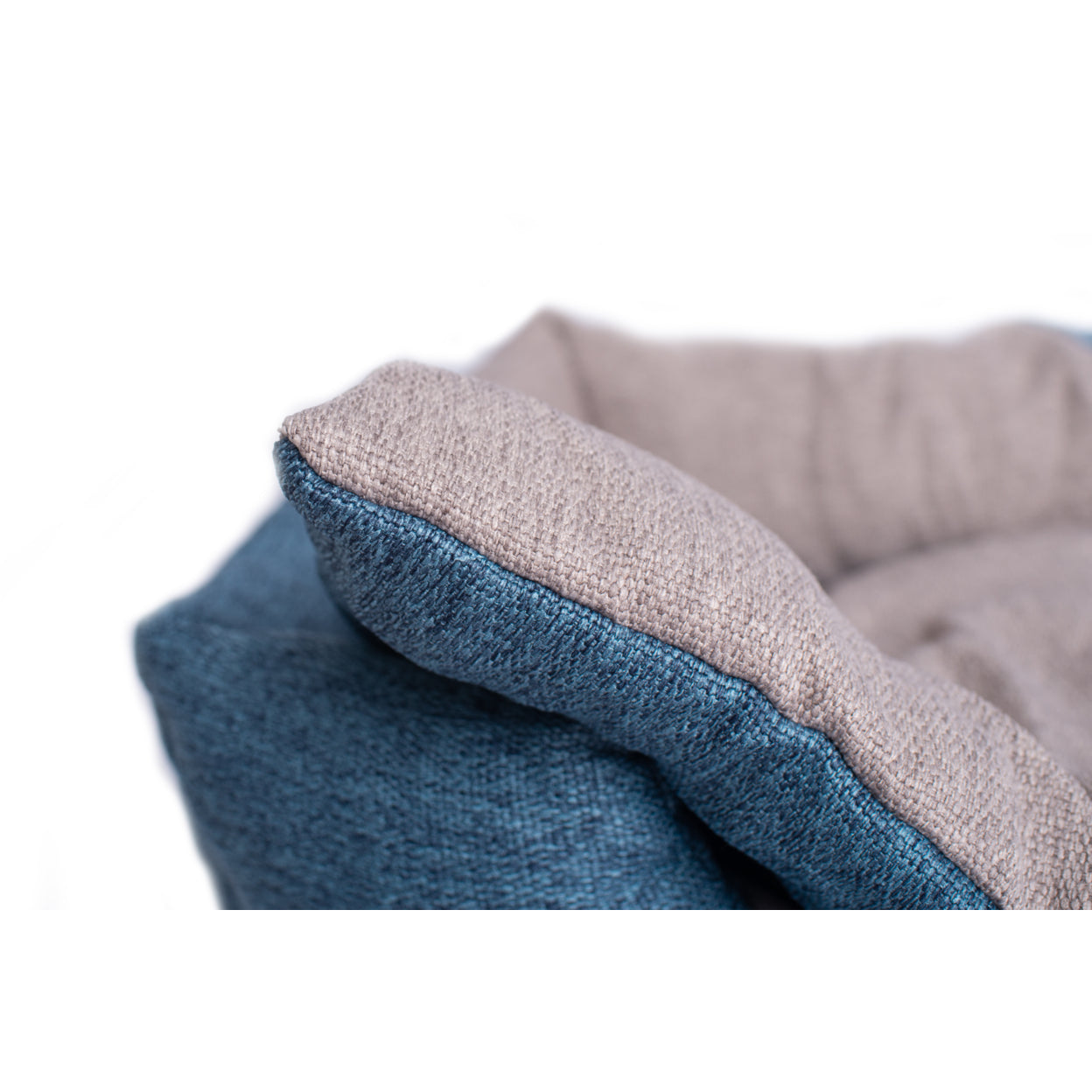 Armarkat Cat Bed Model C47， navy blue and beige