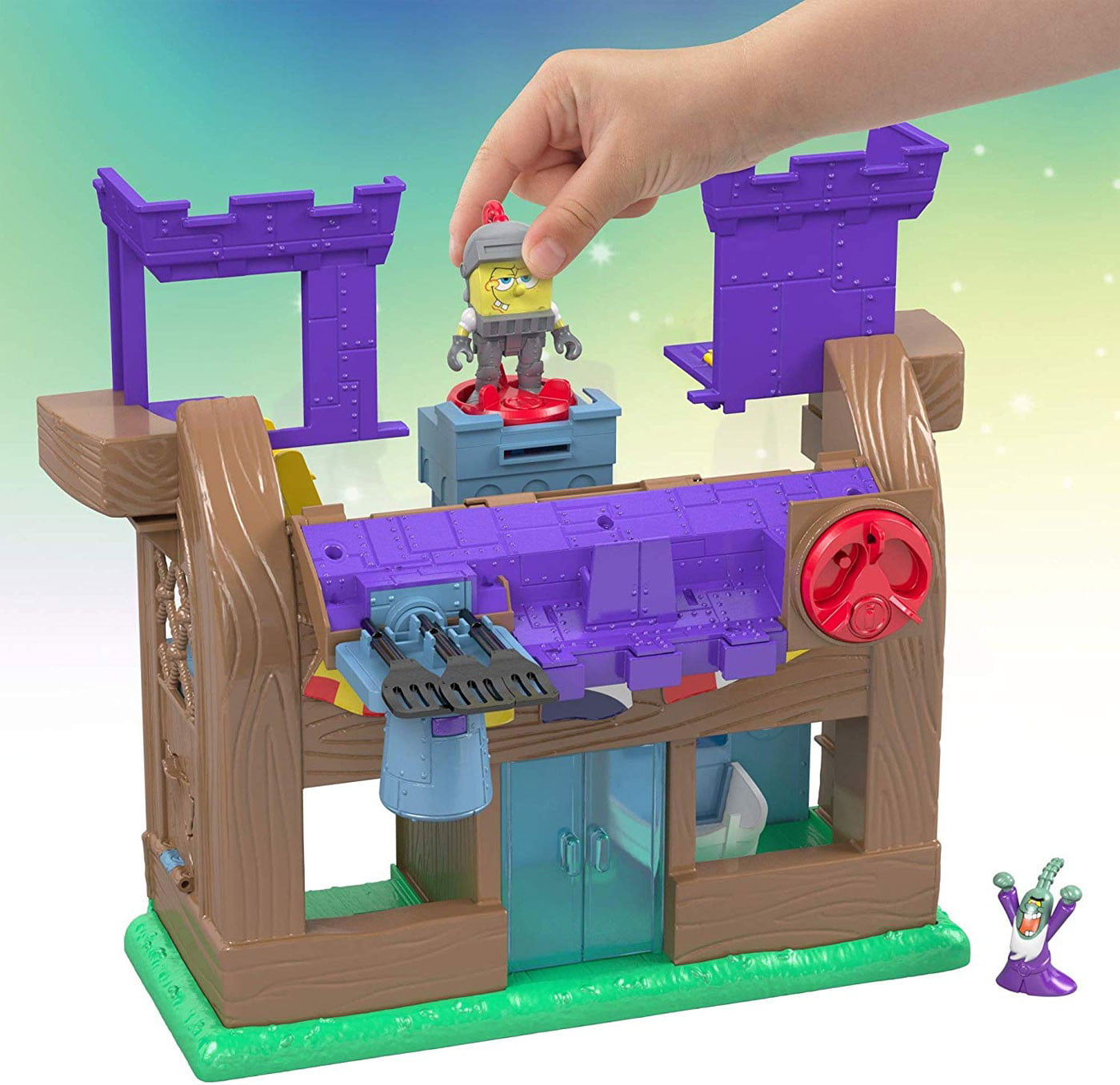Spongebob Squarepants Imaginext Krusty Krab Kastle Set
