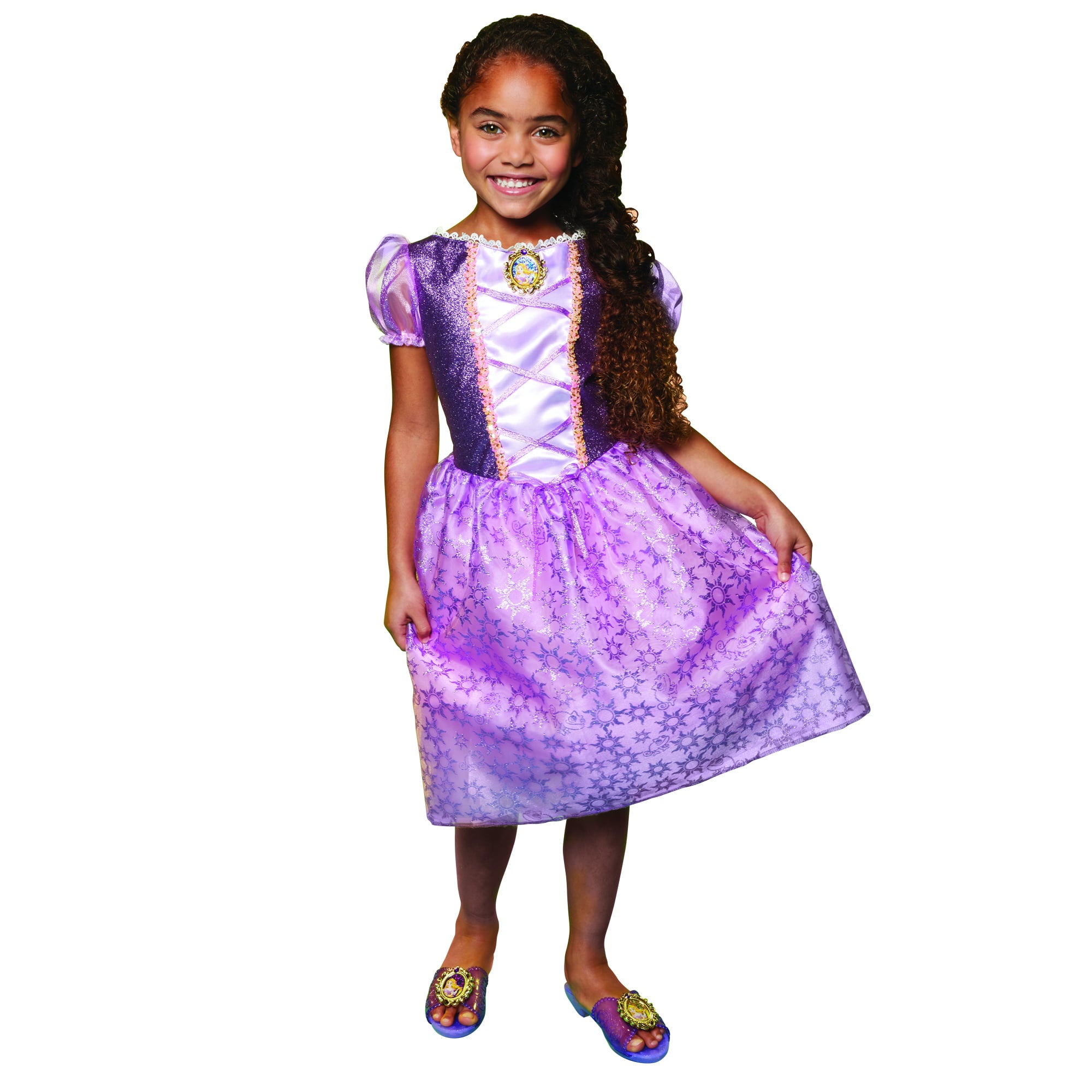 Disney Princess Rapunzel Glitter Bodice and Skirt Fashion Dress Experience