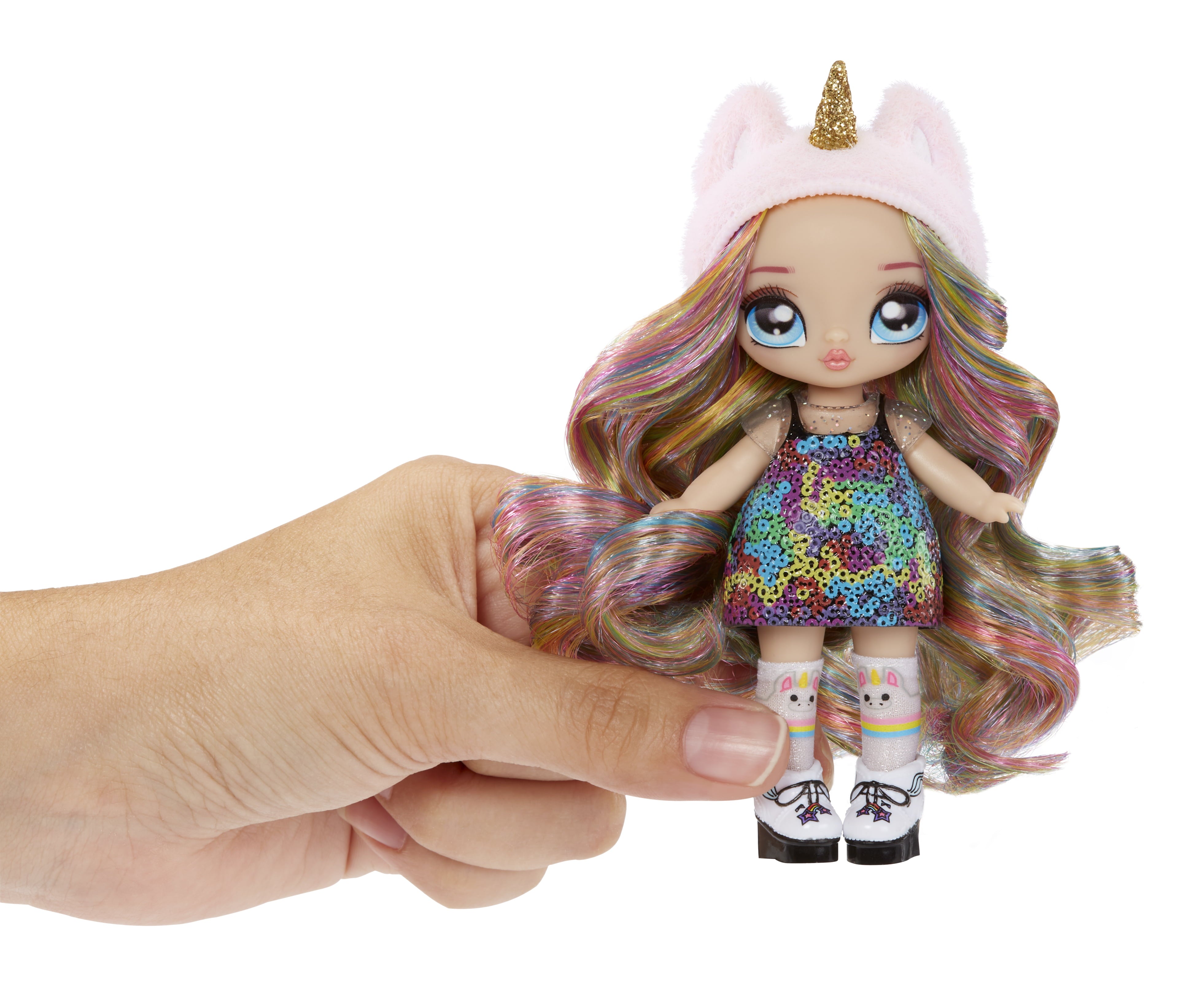 Na Na Na Surprise Minis Series 1 - 4" Fashion Doll - Mystery Packaging with Confetti Surprise, Includes Doll, Outfit, Shoes, Poseable, Great Toy Gift for Kids Girls Boys Ages 5 6 7 8+ Years