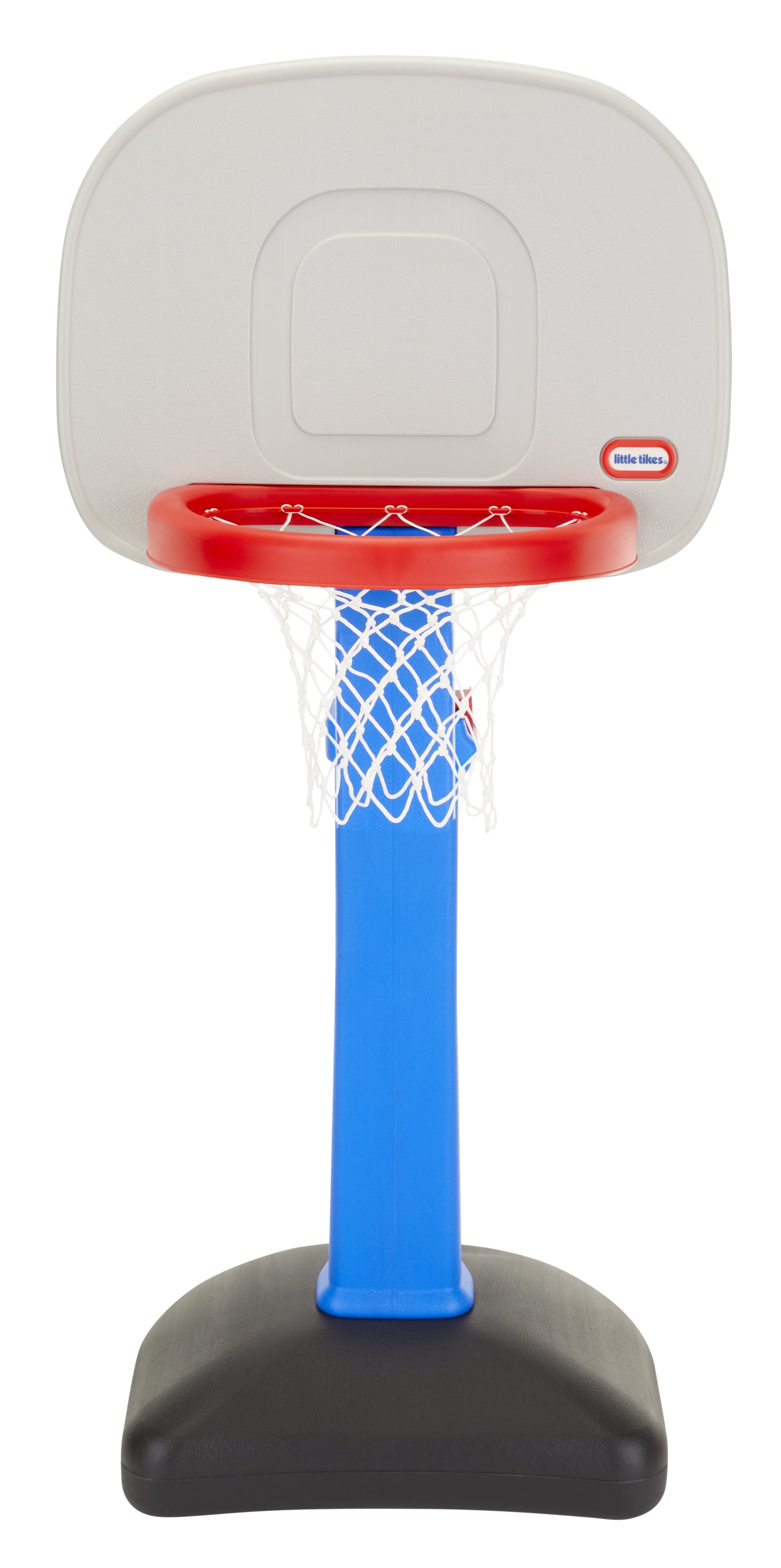 Little Tikes TotSports Easy Score Toy Basketball Hoop with Ball， Height Adjustable， Indoor Outdoor Backyard Toy Sports Play Set For Kids Girls Boys Ages 18 months to 5 Year Old， Blue