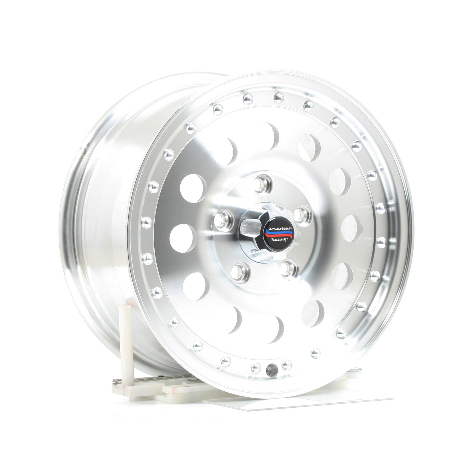 American Racing AR625762 American Racing AR62 Outlaw II Silver Wheels