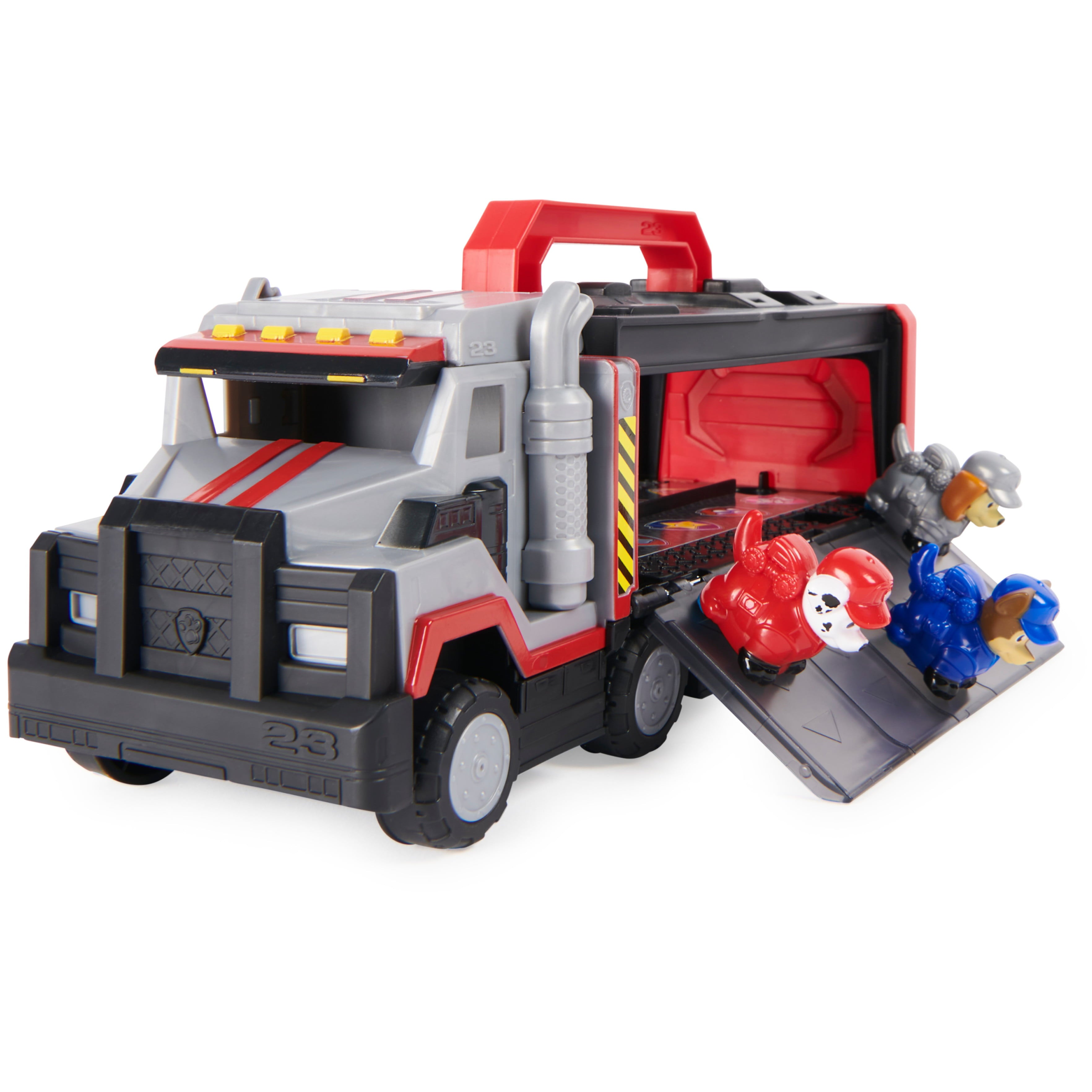 PAW Patrol， Micro Movers， Al Truck Storage Case with Action Figures， for Ages 3 and up