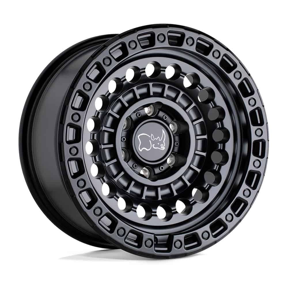 Black Rhino Wheels BRSTN 20X9.5 8X6.5 M-BLK 12MM