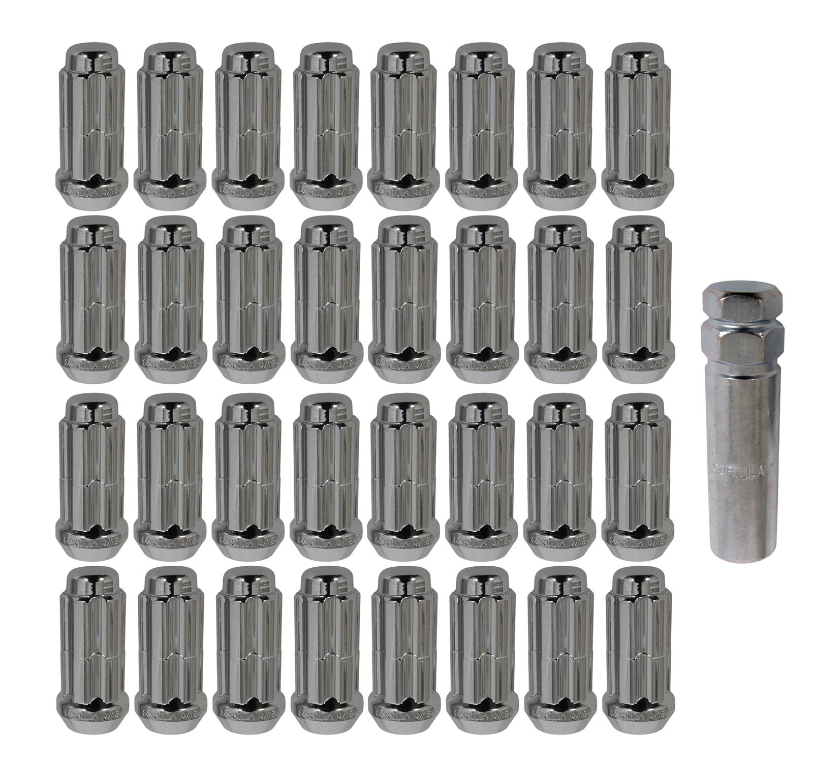 Summit Racing SUM-755593 Summit Racing? Spline Lug Nut Wheel Installation Kits