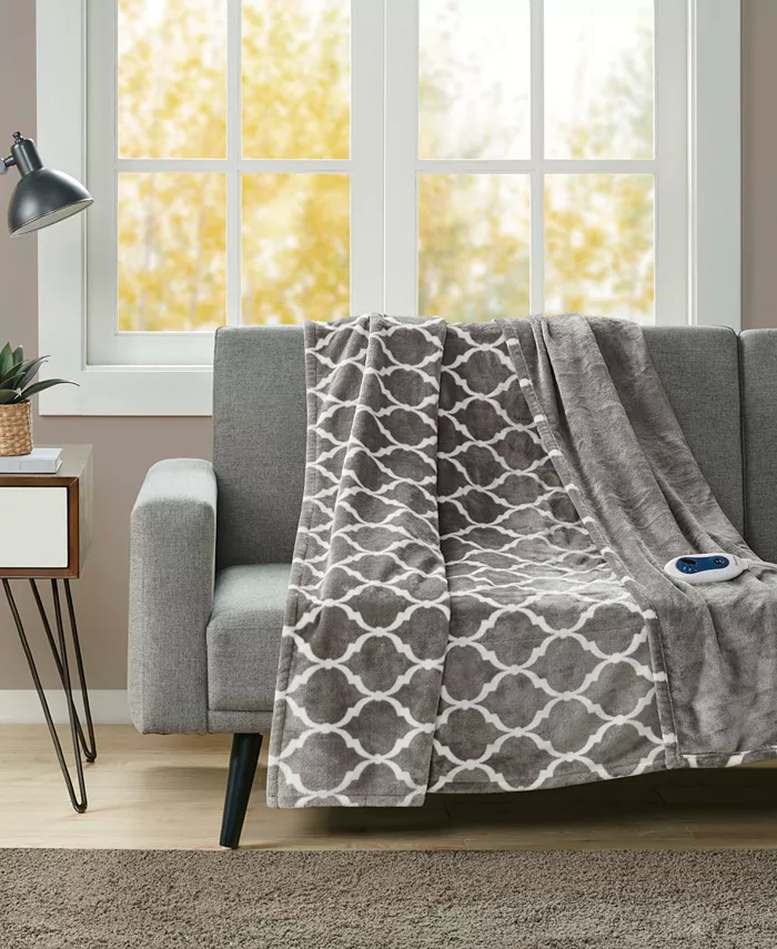 Beautyrest Ogee Electric Throw， 60