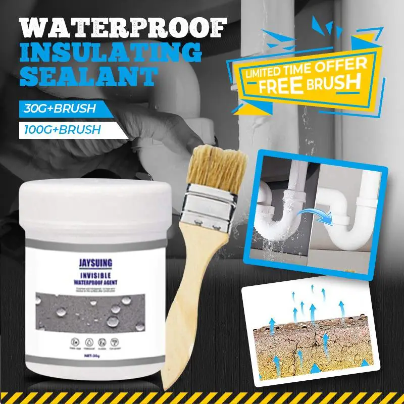 Waterproof Insulating Sealant(Gift Free Brushes)🔥Buy More Save More