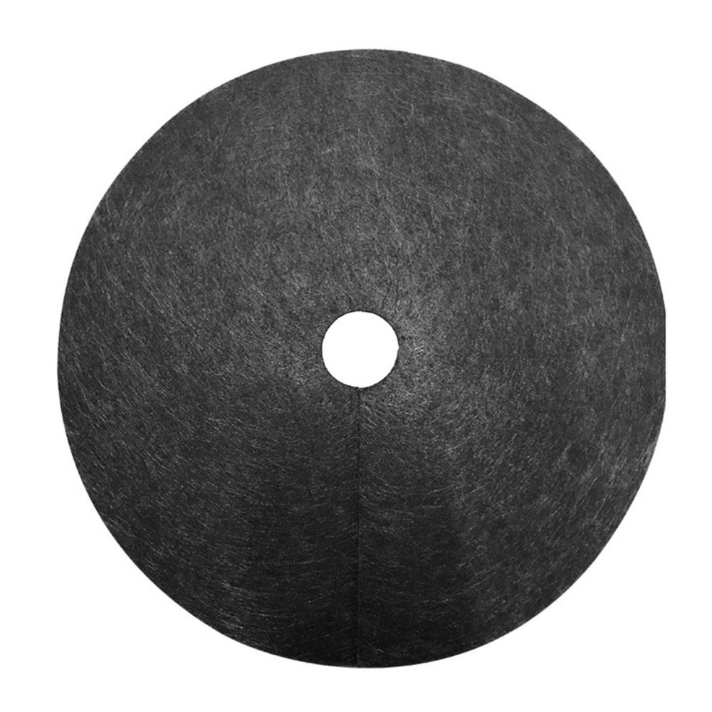 10pcs Orchard Block Mat Outdoor Tree Mulch Weed Barrier Ground Cover Weed Control Fabric 15X2CM