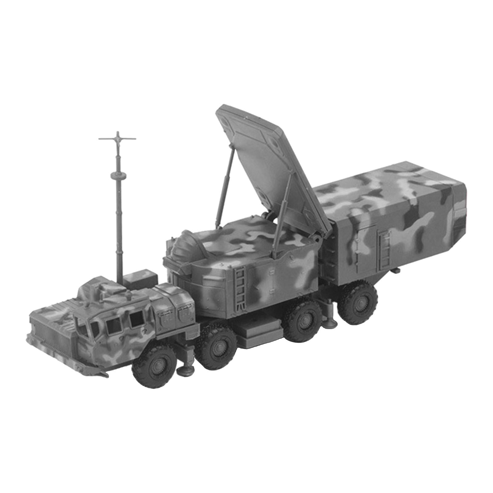 1/72 S-300 Systems Vehicle，Simulation Construction Car Model Grey
