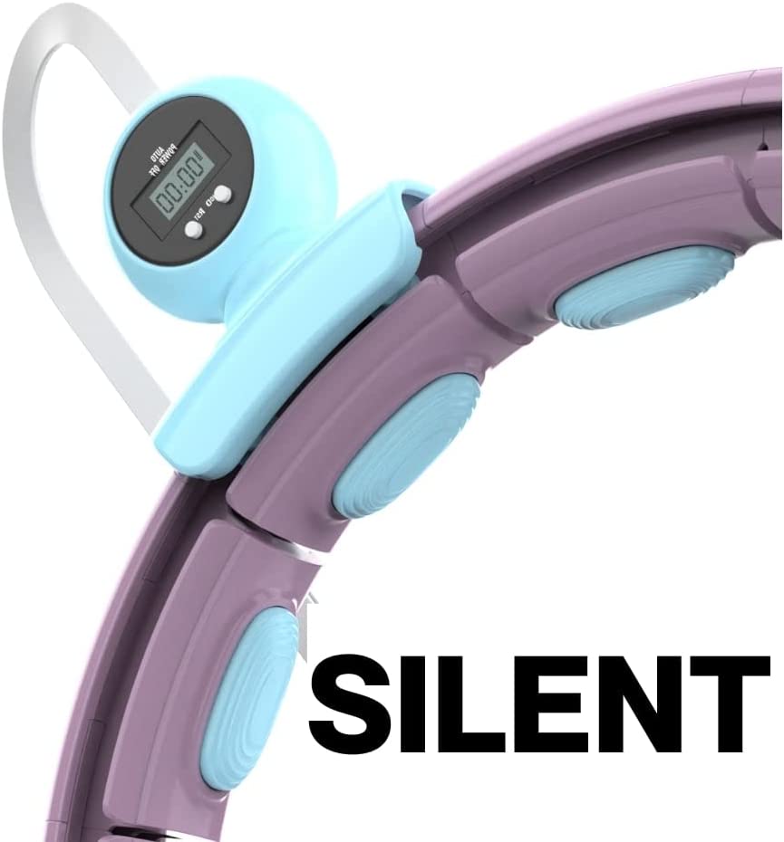 generic Infinity Hoop Smart Weighted Hula Hoop - Smart Hula Hoop Fit- Exercise Hoola Hoop Exercise Equipment- Adult Hula Hoops for Exercise- Hula Hoops for Women Weight Loss