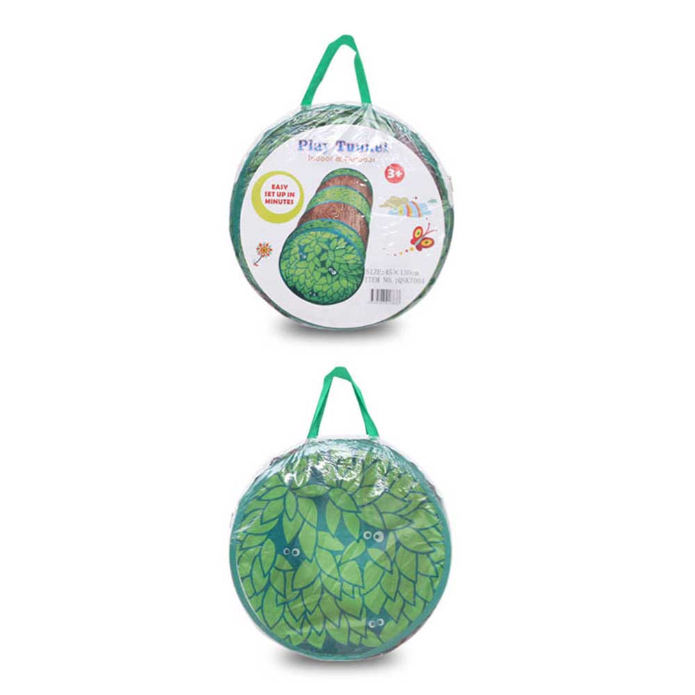 GIUGT Play Tunnel Camouflage Pop Up Tunnel for Kids Indoor / Outdoor Fun - 18 Dia. x 50 inch