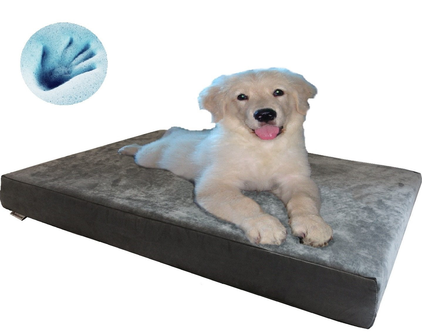 Small Orthopedic Waterproof Memory Foam Dog Bed for Small Medium Pet 35