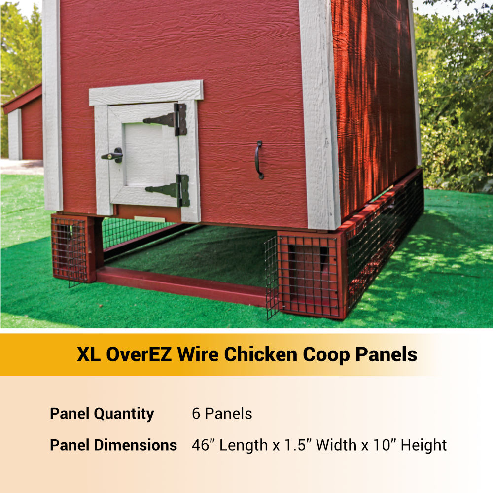 XL Wire Chicken Coop Panels - OverEZ Chicken Coop