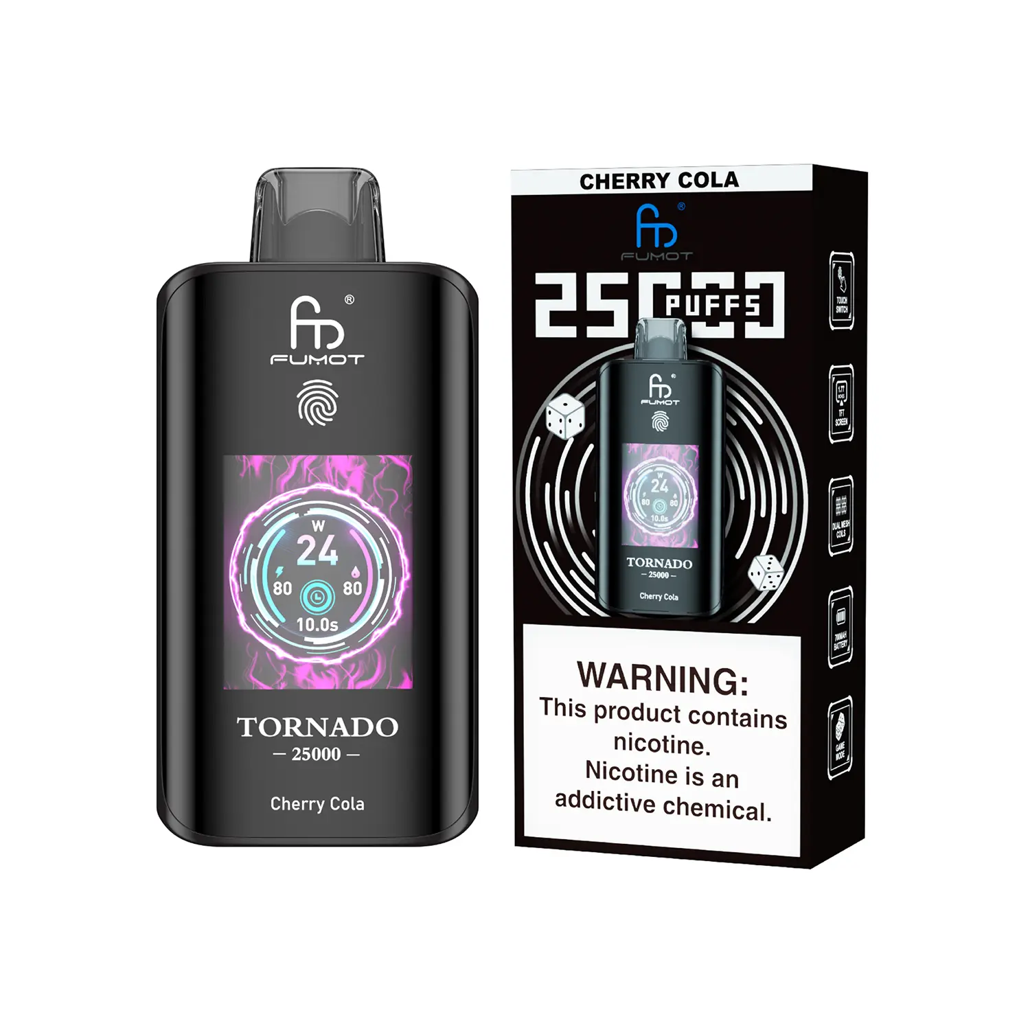 Fumot Tornado Vape 25000 - Cherry Cola