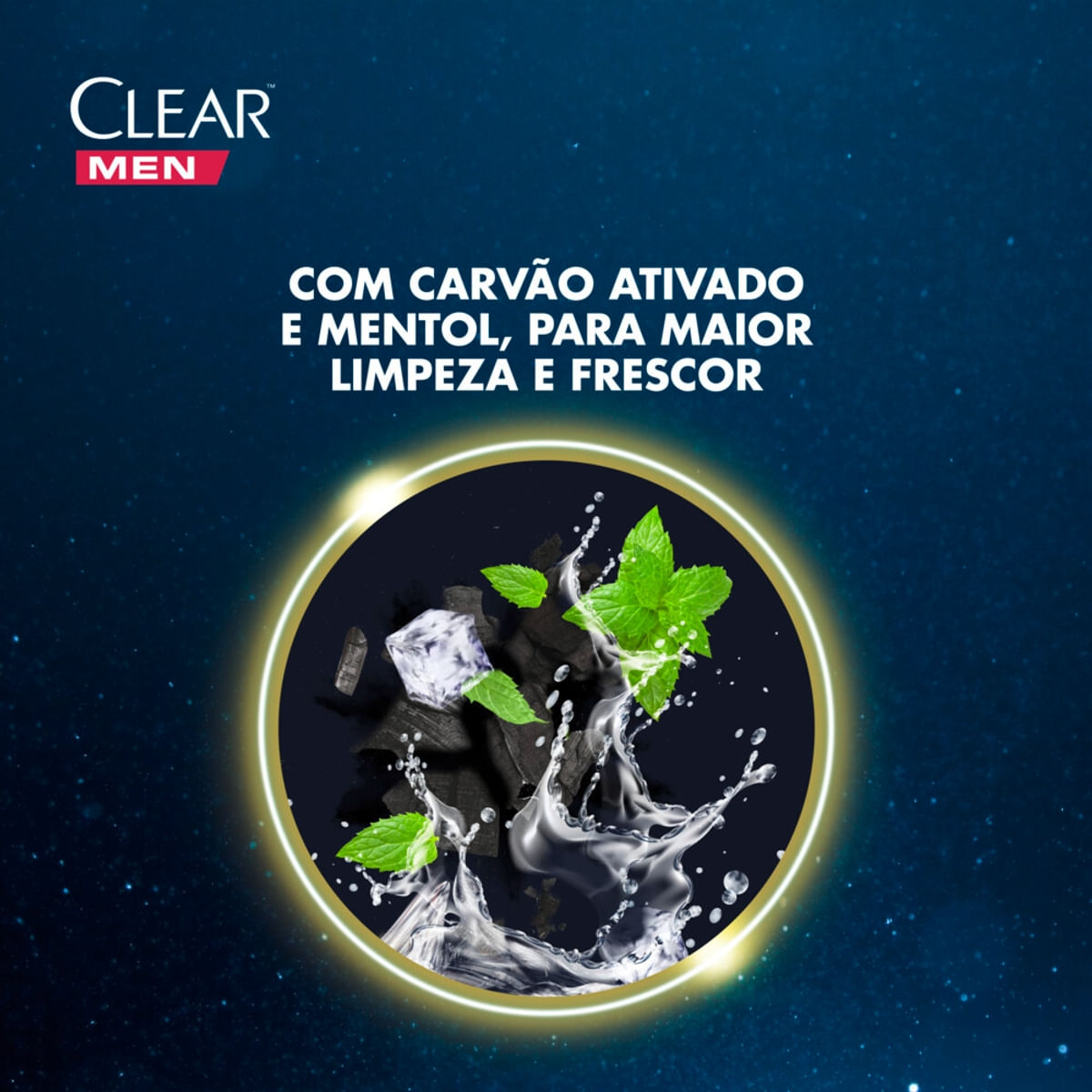 Shampoo Anticaspa Clear Sports Men Limpeza Profunda 400ml